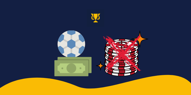 Защо спортните залози са по-изгодни от казино игрите?